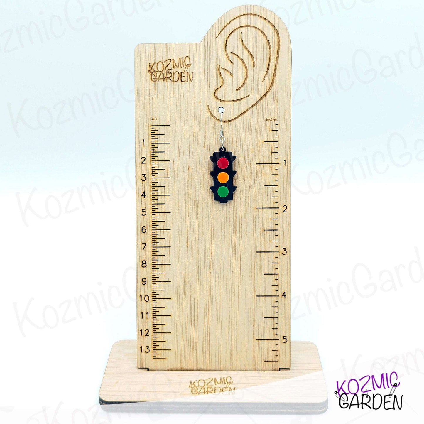 Quirky Red Traffic Light Earrings – Stop, Look, and Accessorize!