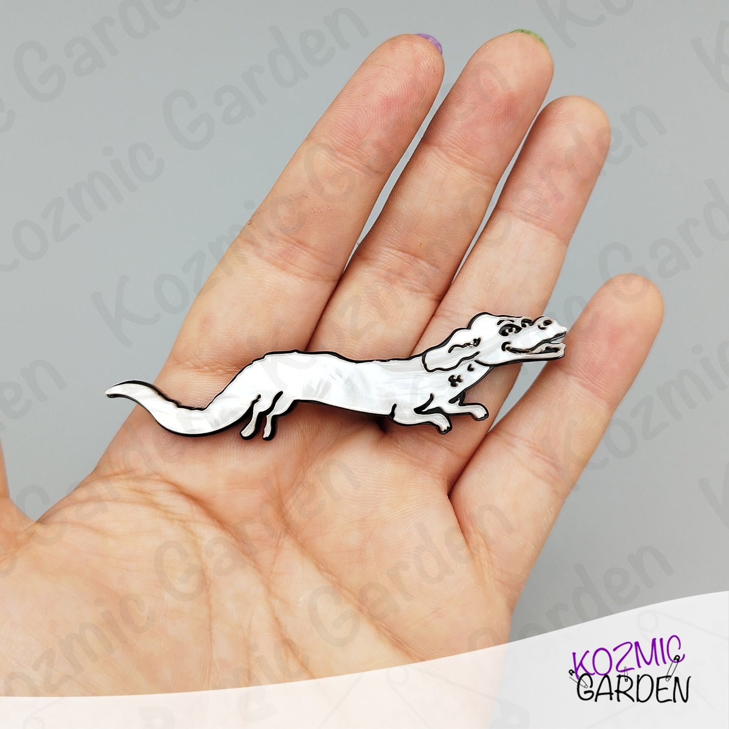 Falkor Brooch – The NeverEnding Story 80s Movie Jewelry – Fun Nostalgic Fantasy Accessory