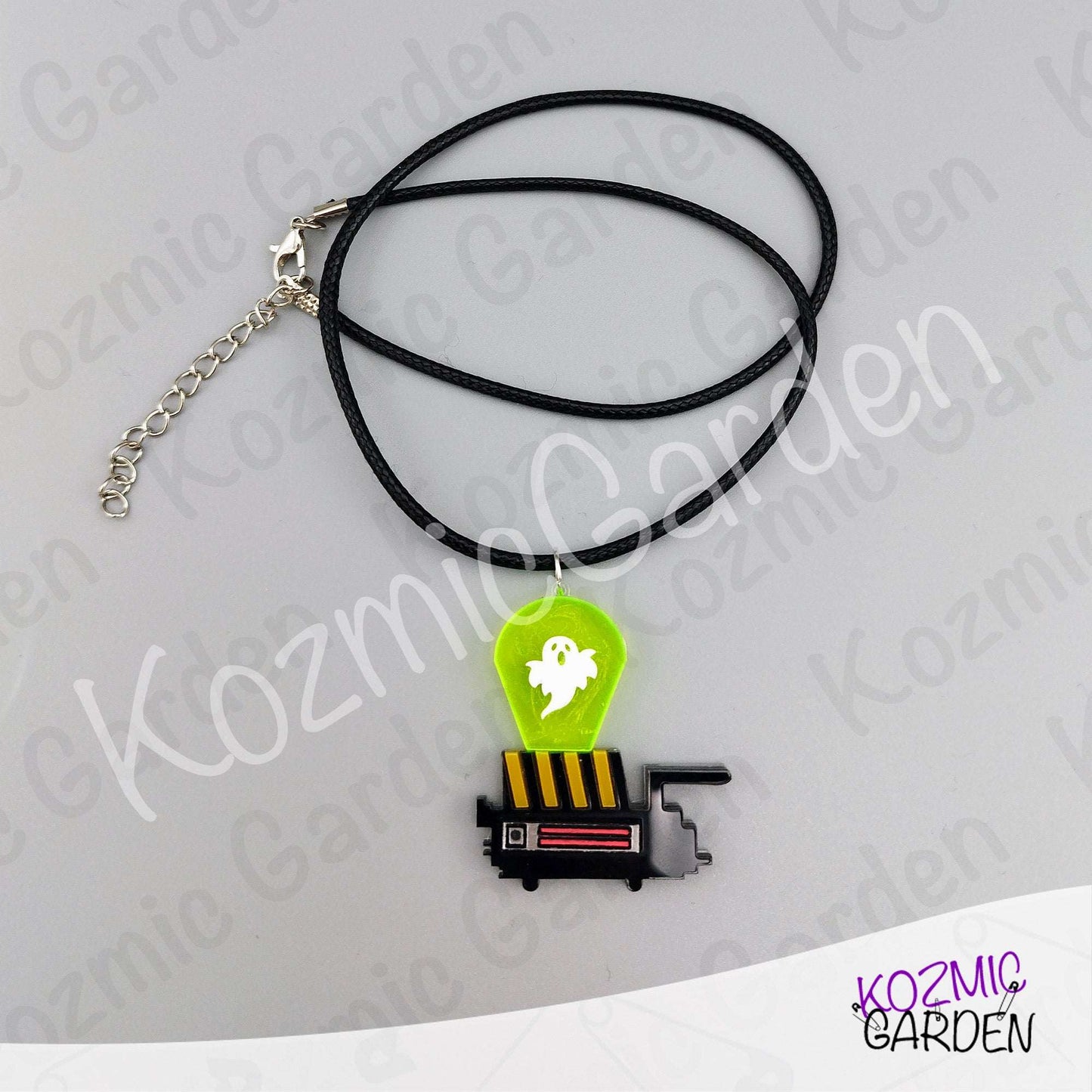 Ghostbusters Trap Earrings – Acrylic Ghost Trap Pendant