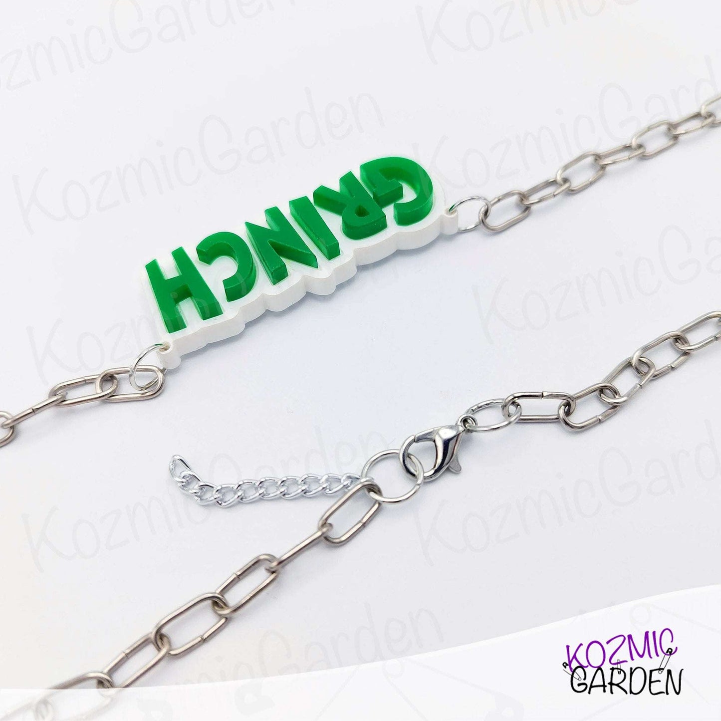 PUNK GRINCH NECKLACE | Are you the Grinch that stole Christmas?