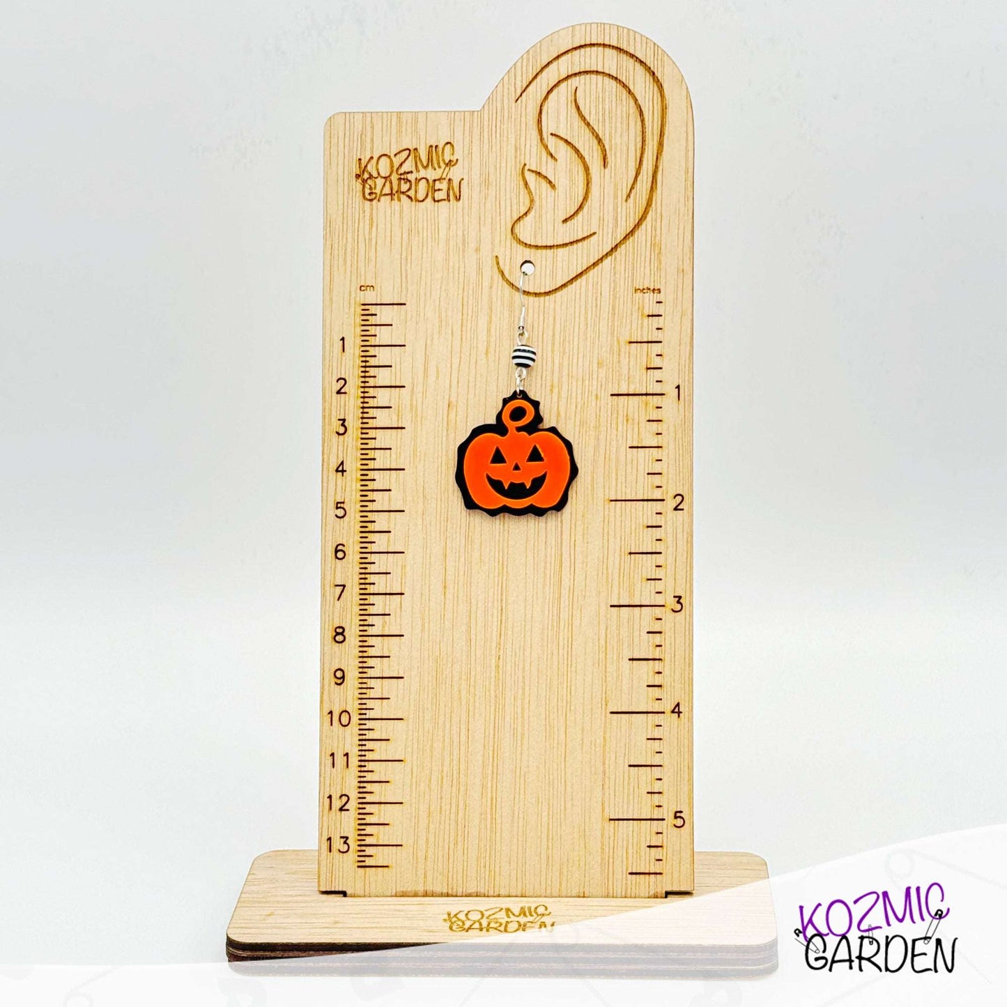 Jack-o'-lantern earrings - Halloween Pumking Earrings