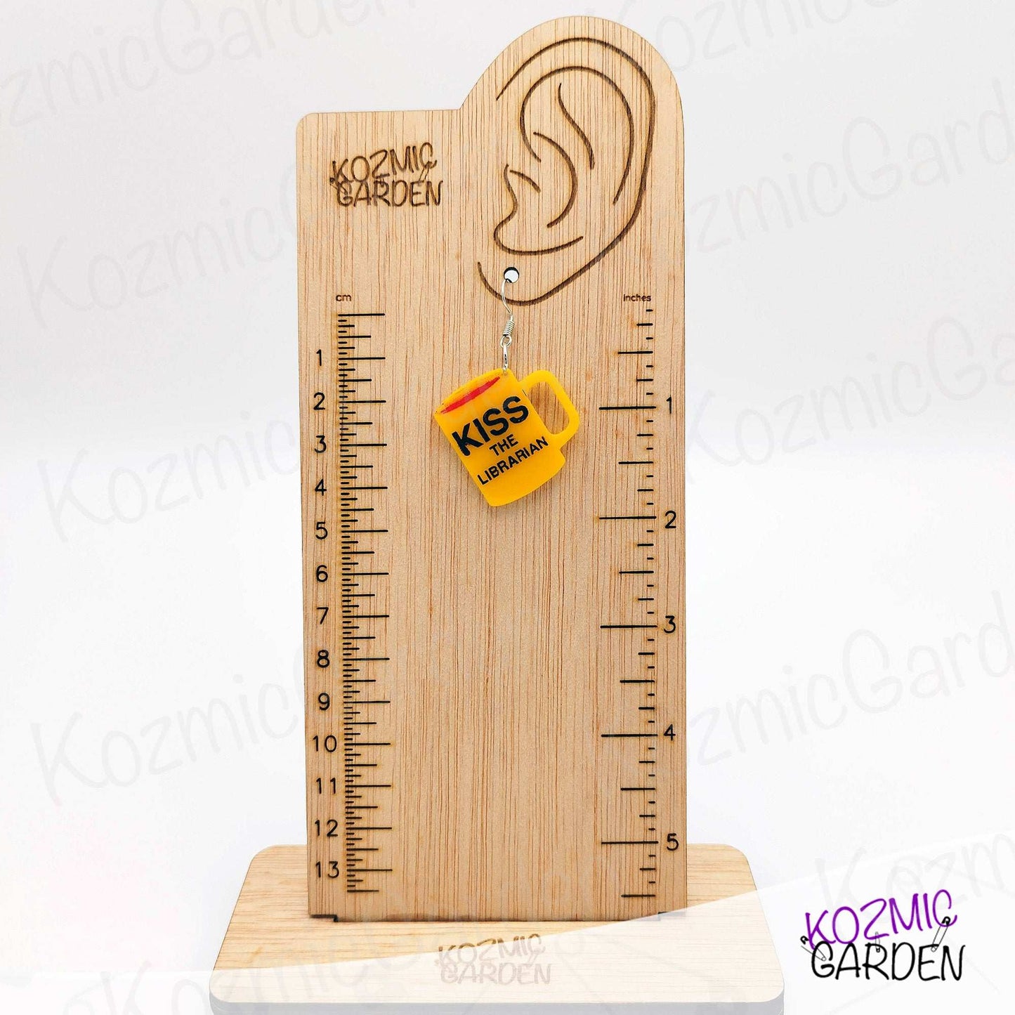 Kiss The Librarian Mug Earrings | Become part fo the Scooby-Gang!