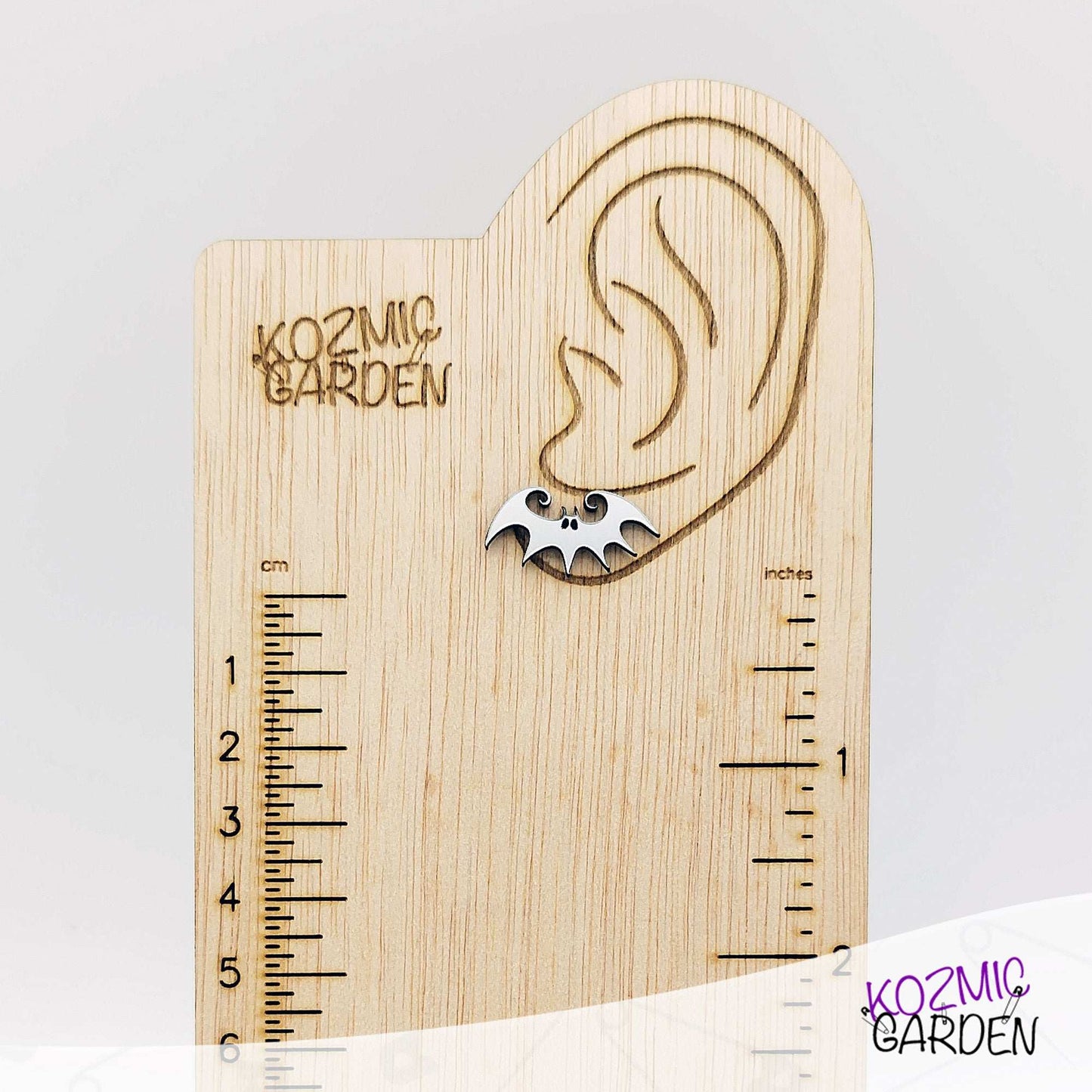 Tim Burton Style Bat Stud Earrings | Adopt these little quirky fellas!