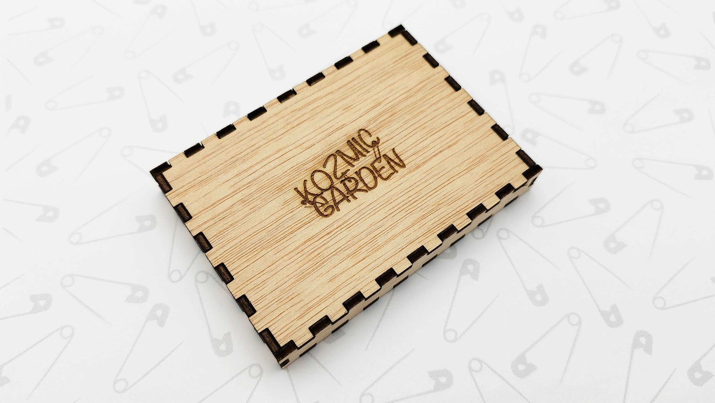 ENGRAVED CUSTOM GIFT BOX | Bowie Gift Box | Alice Cooper Gift Box | Custom | Original Wrapping - Kozmic Garden