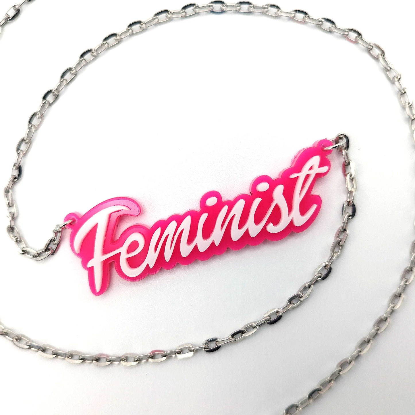 Feminist Barbie Necklace - Kozmic Garden