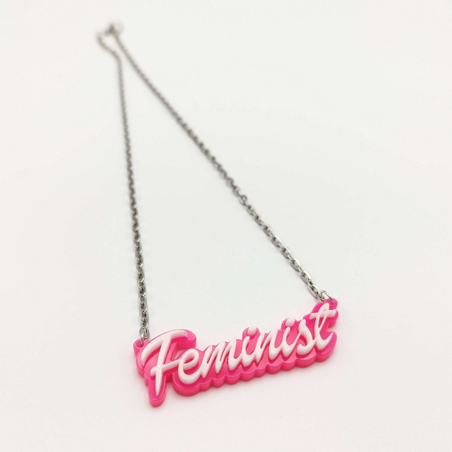 Feminist Barbie Necklace - Kozmic Garden