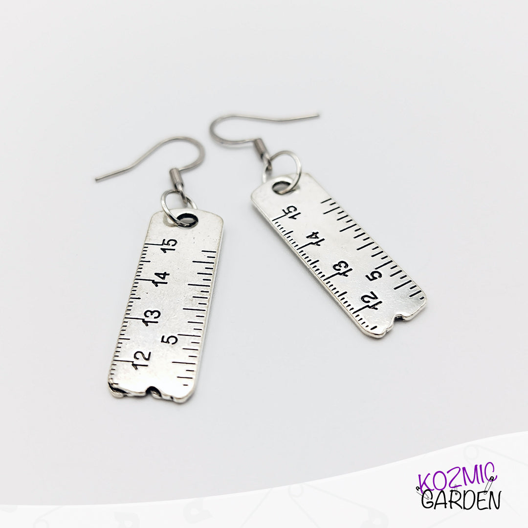 RULER EARRINGS - Kozmic Garden