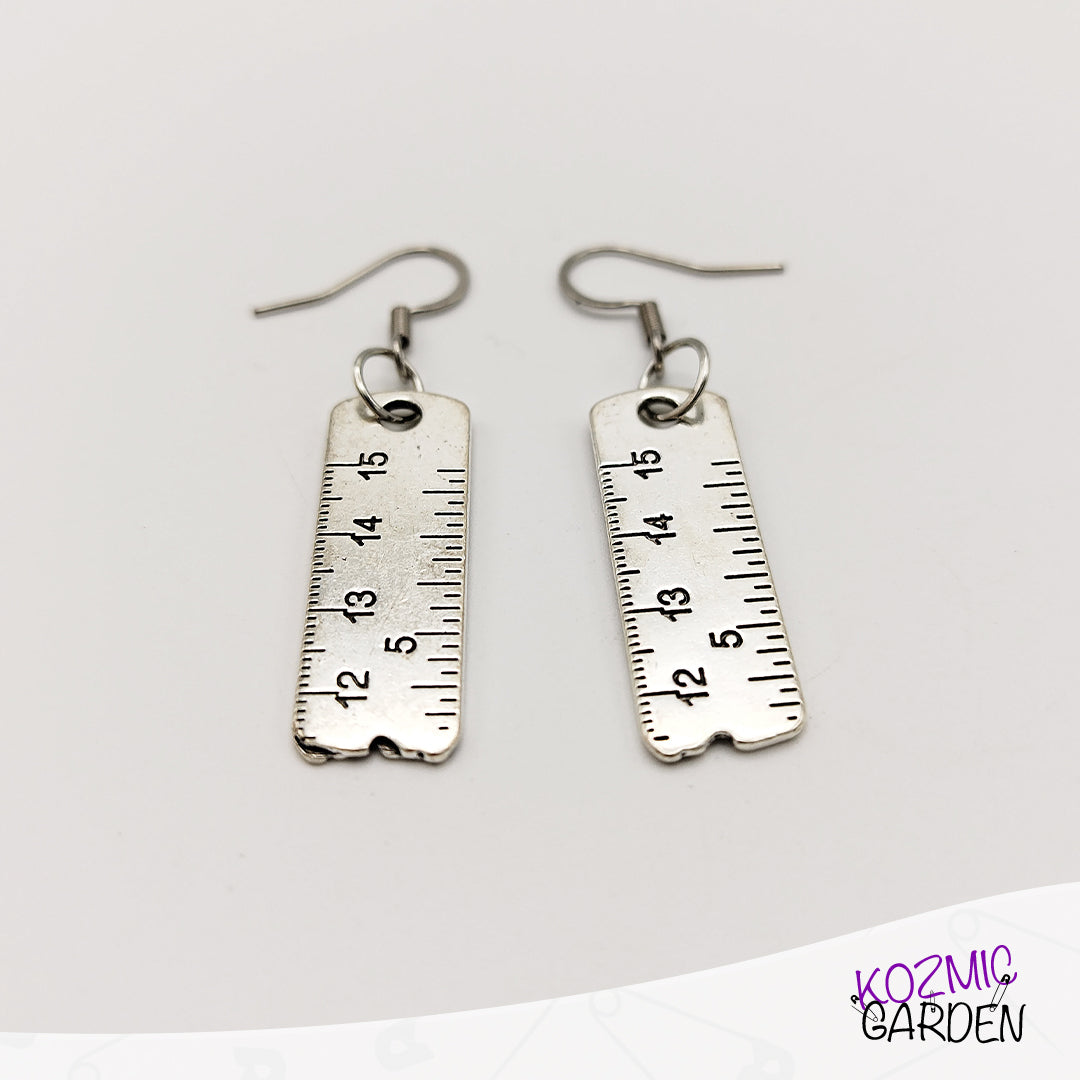 RULER EARRINGS - Kozmic Garden