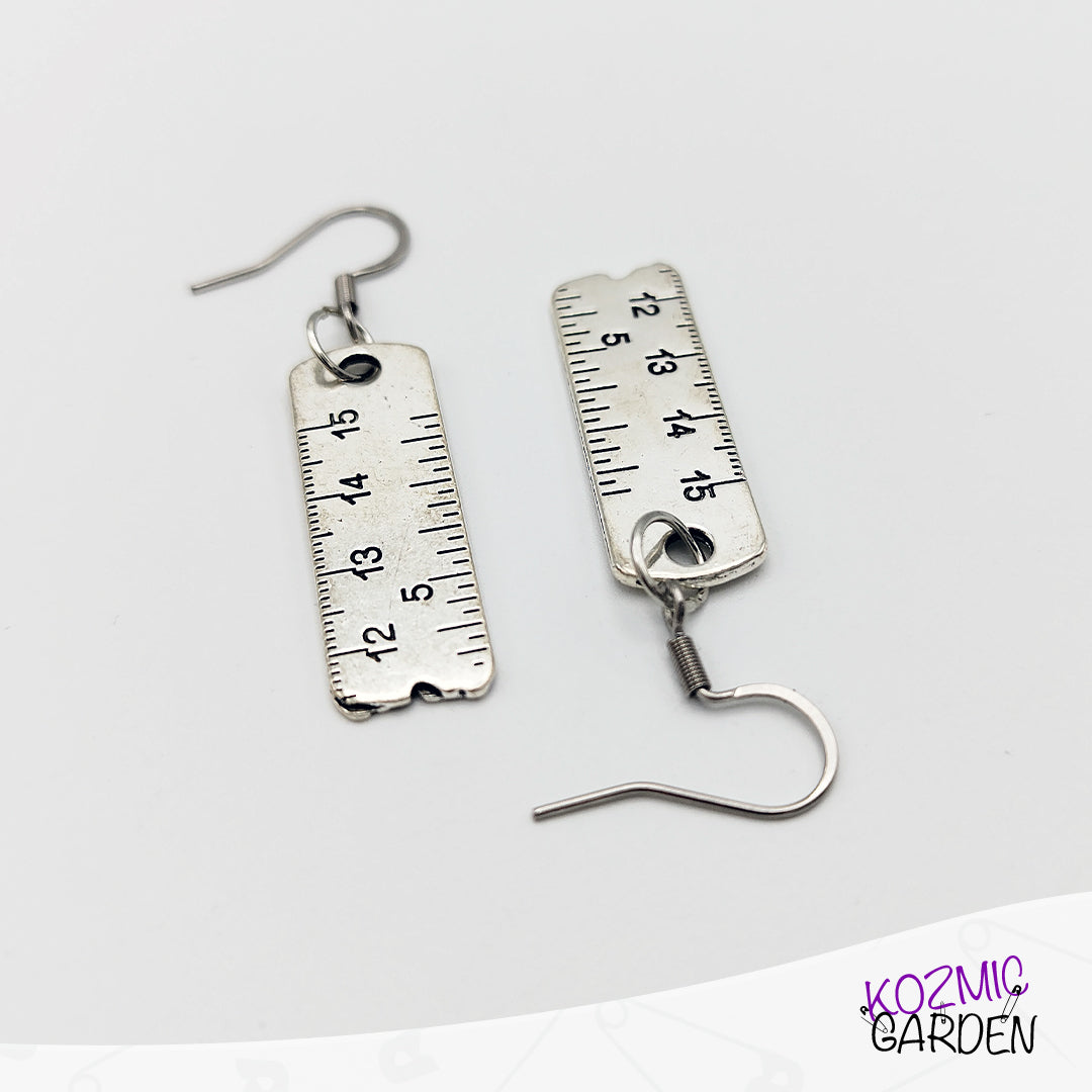 RULER EARRINGS - Kozmic Garden