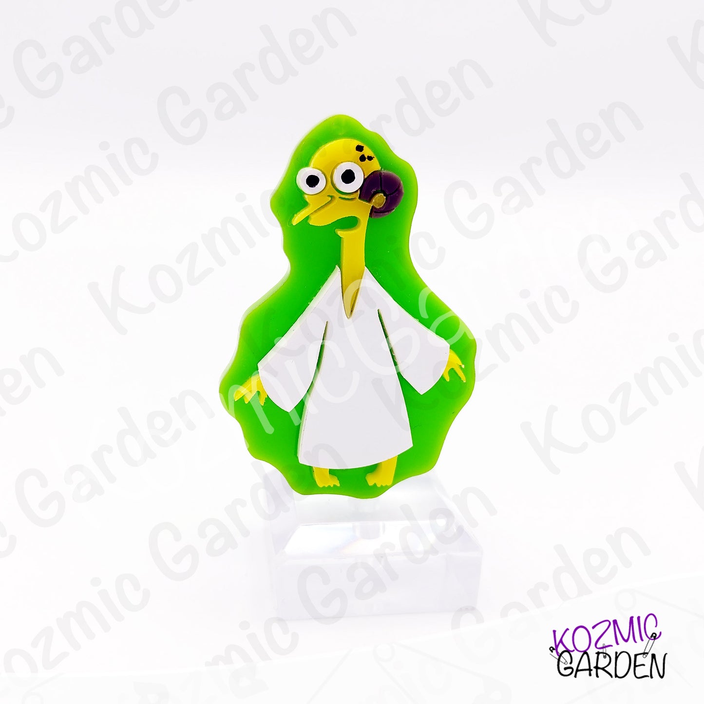 Inspired Alien Burns Pendant & Brooch Pin | This pendant will "Bring You Love"