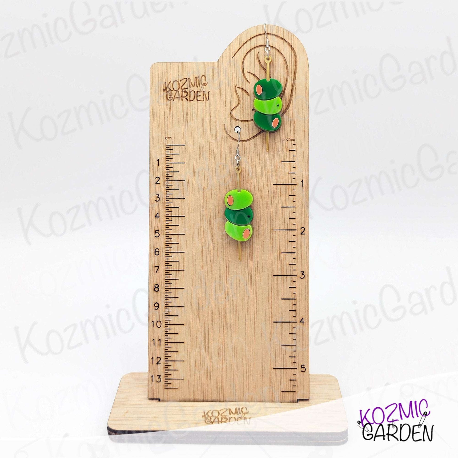 Three-Olive Toothpick Earrings – Fun Foodie Jewelry 🫒