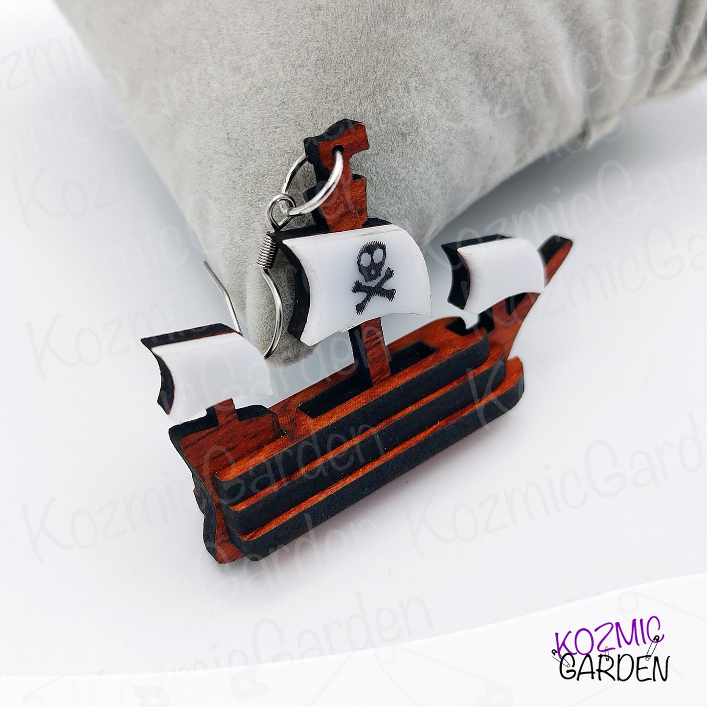 Pirate Ship Earrings (and Necklace!) – Set Sail With Style