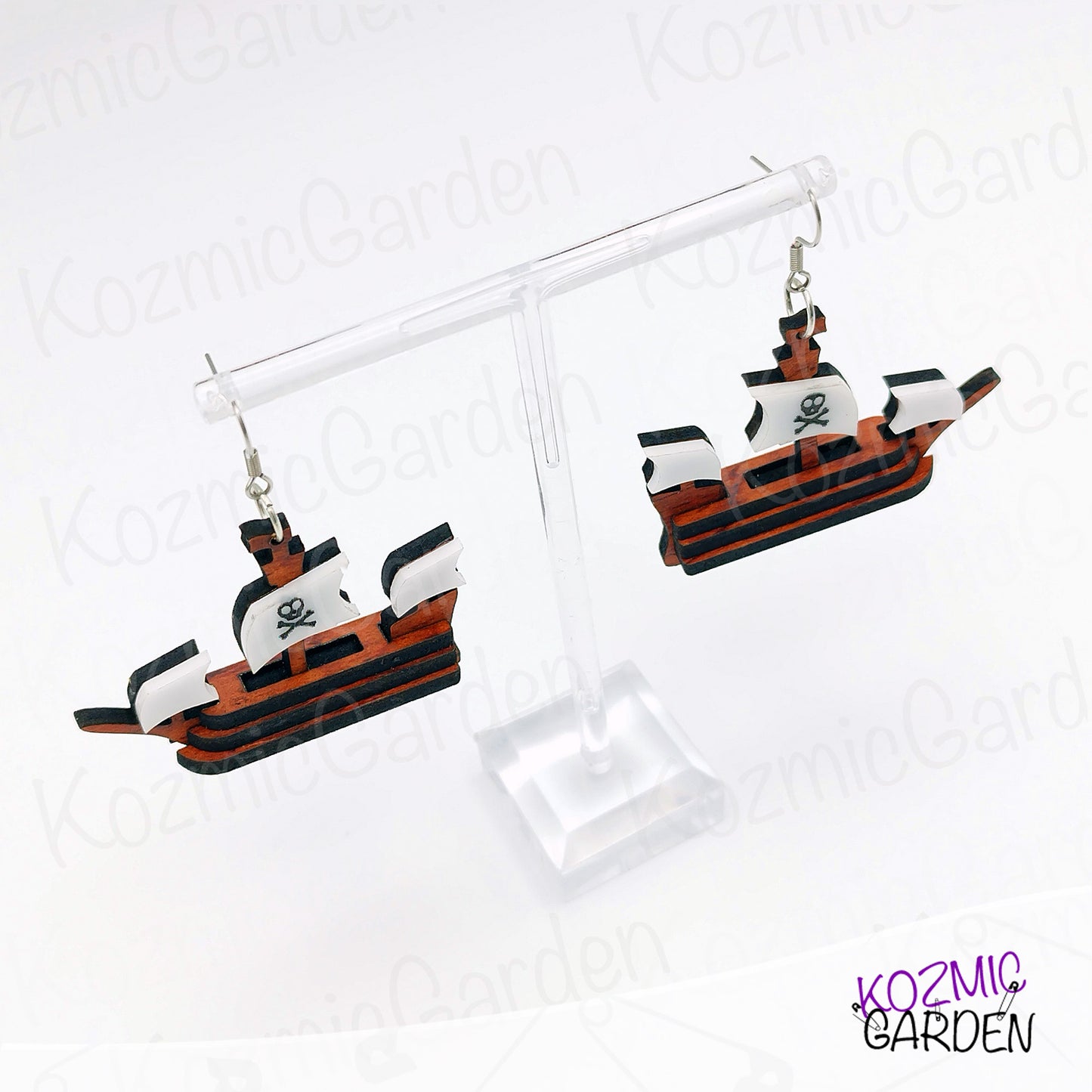 Pirate Ship Earrings (and Necklace!) – Set Sail With Style
