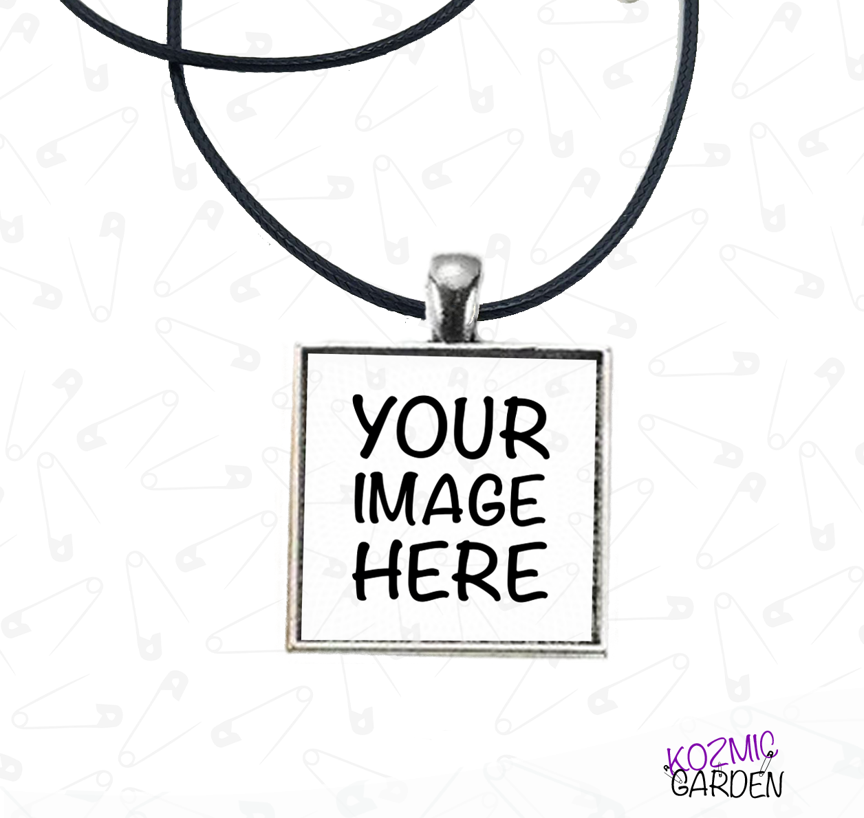 Custom Resin Pendant - Bring your family and your idols with you!
