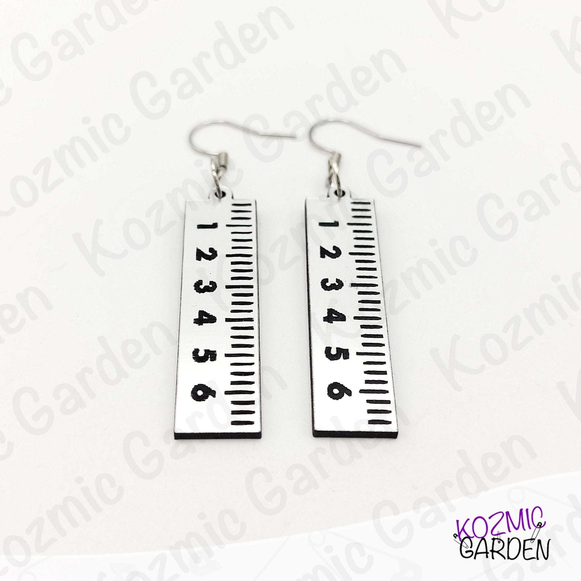 Ruler Earrings – Quirky, Fun Statement Jewelry