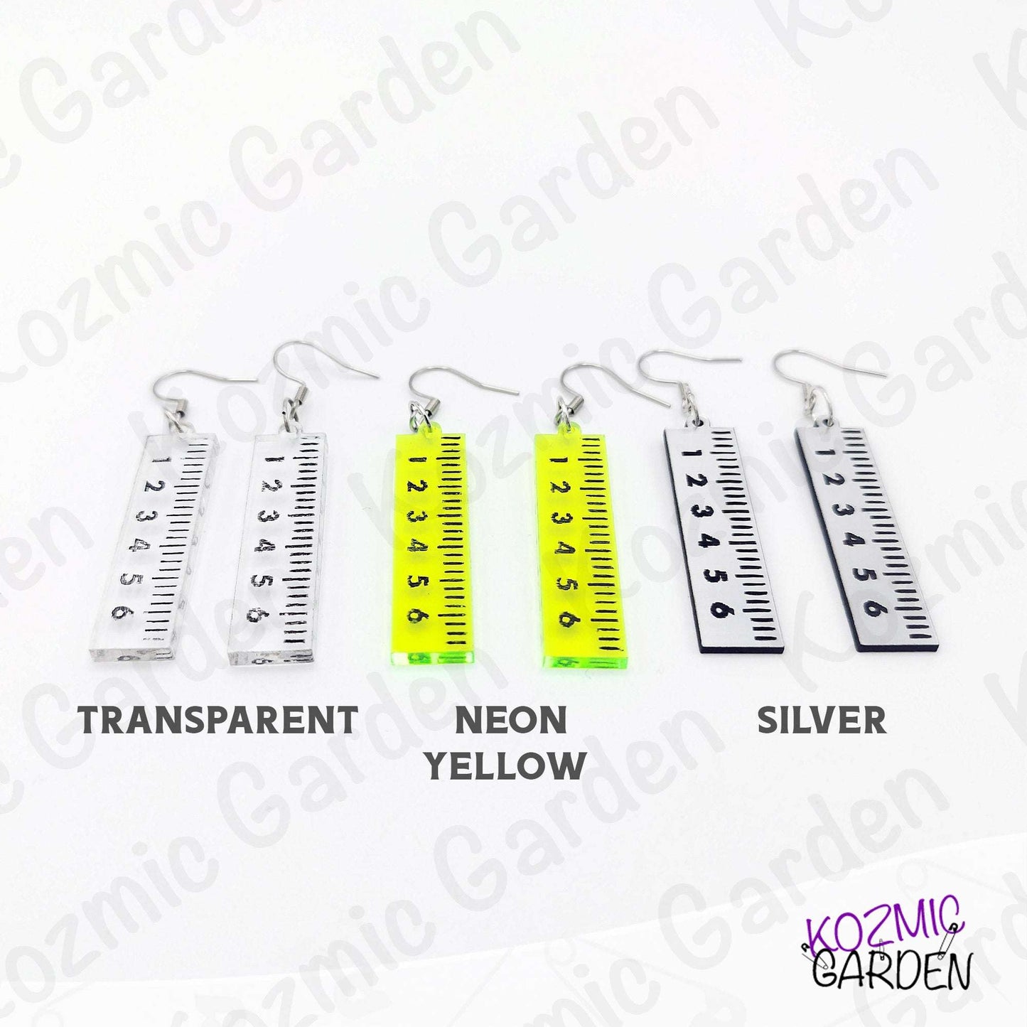 Ruler Earrings – Quirky, Fun Statement Jewelry