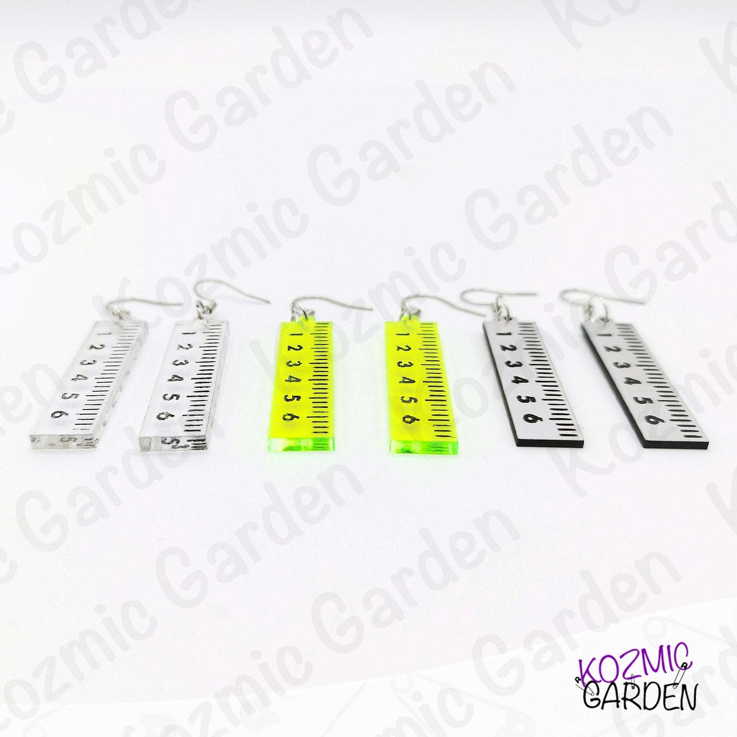 Ruler Earrings – Quirky, Fun Statement Jewelry