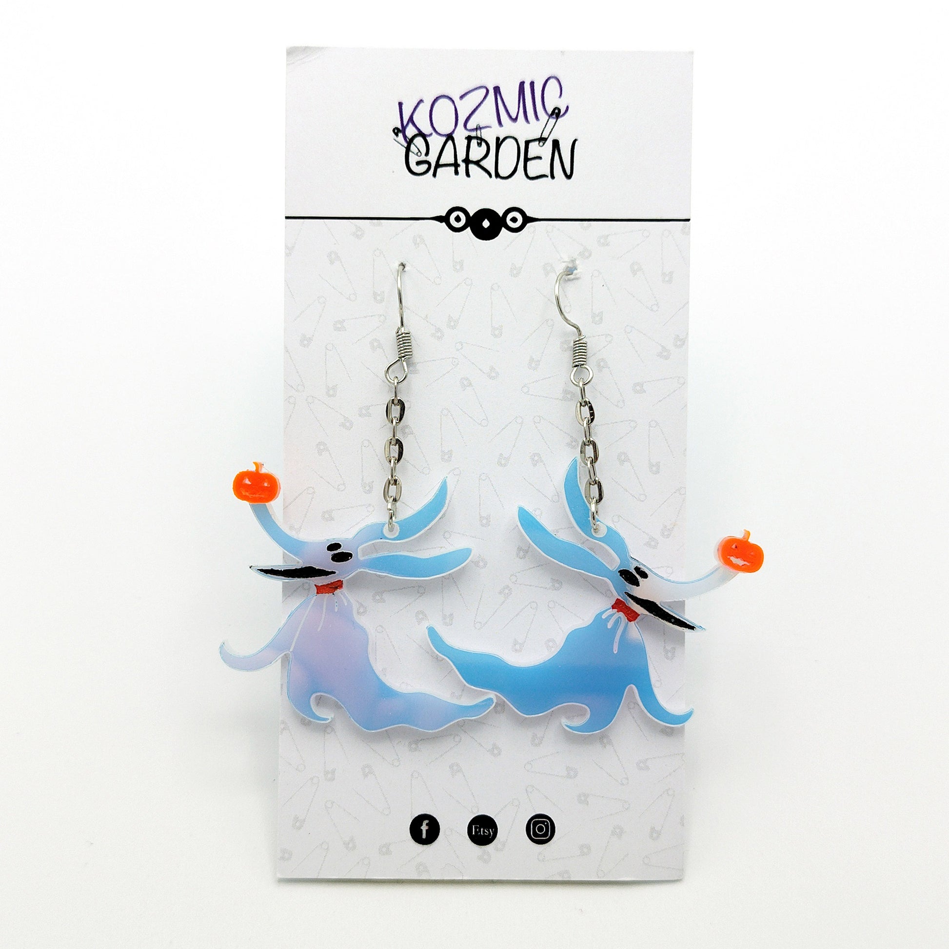 Zero Dog Earrings - Kozmic Garden