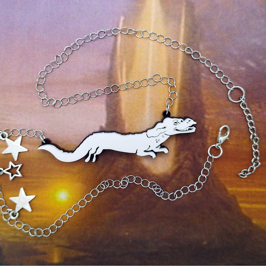 Falkor Necklace | The Nerverending Story - Kozmic Garden