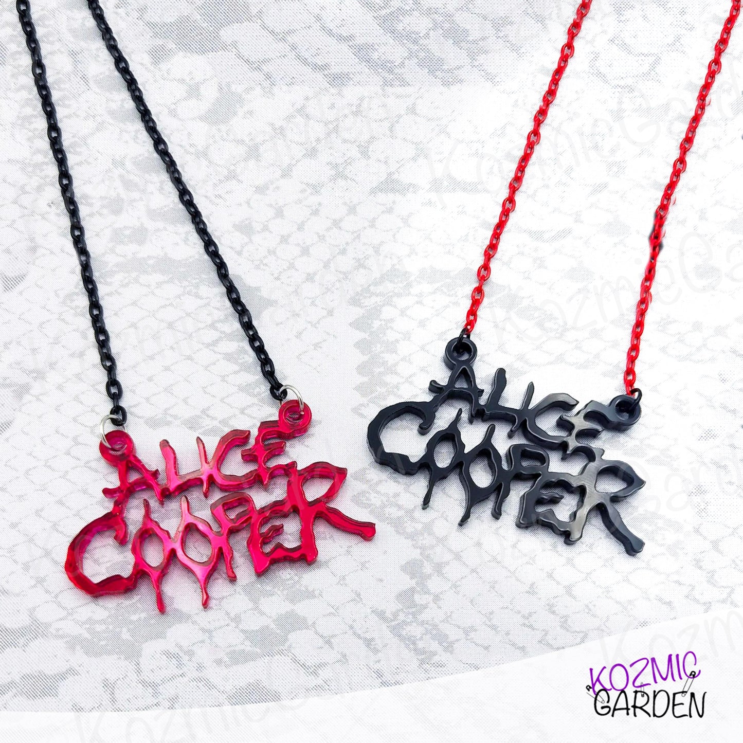 ALICE COOPER NECKLACE | Pick your poison