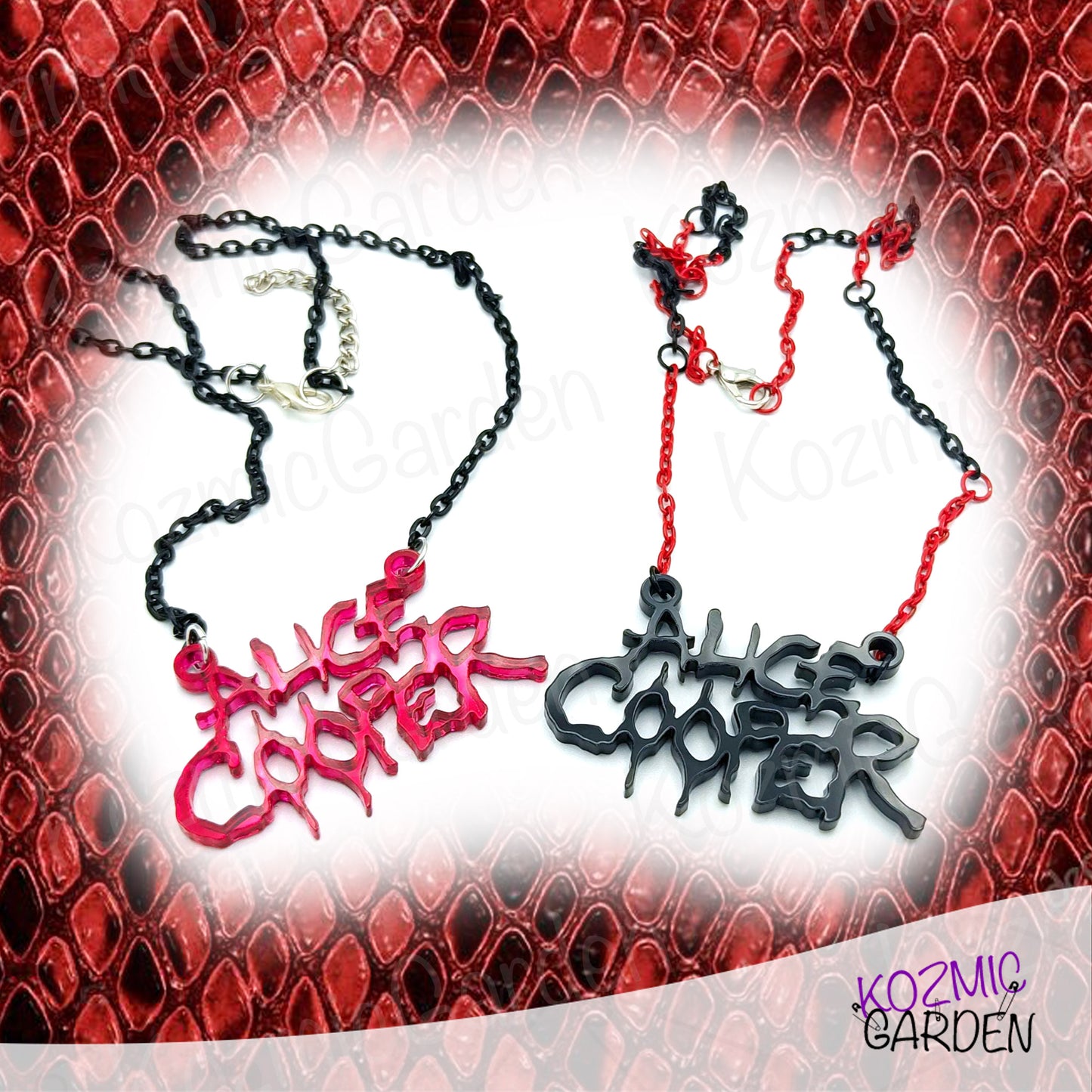 ALICE COOPER NECKLACE | Pick your poison