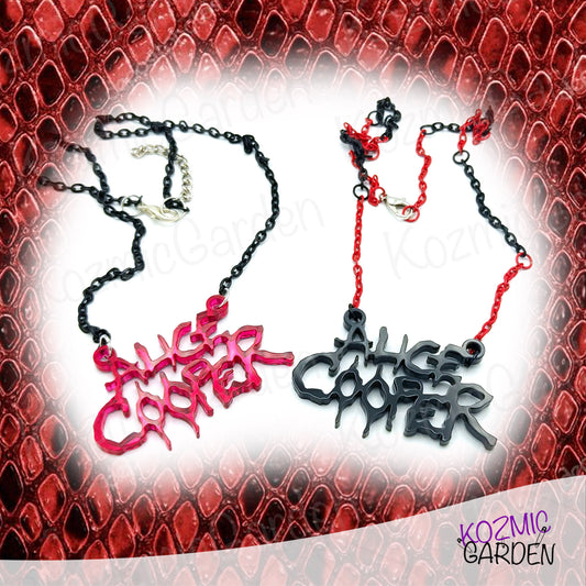 ALICE COOPER NECKLACE | Pick your poison