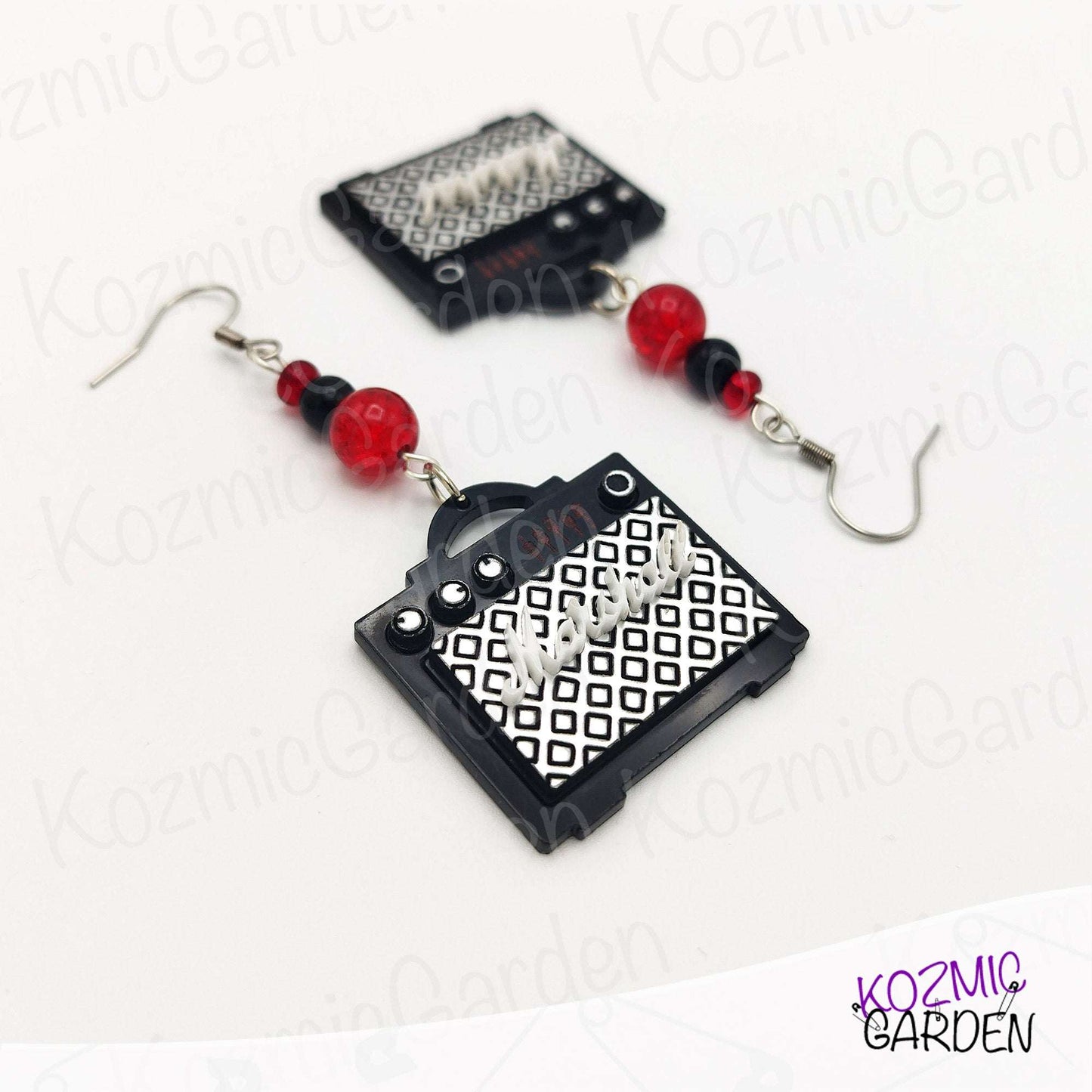 Guitar Amplifier Earrings – Rock ‘n’ Roll on Your Lobes!