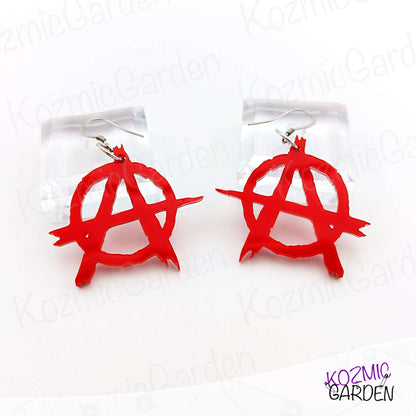 ANARCHY SYMBOL EARRINGS | Your Punk Manifesto!