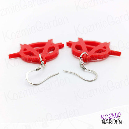 ANARCHY SYMBOL EARRINGS | Your Punk Manifesto!