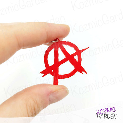 ANARCHY SYMBOL EARRINGS | Your Punk Manifesto!
