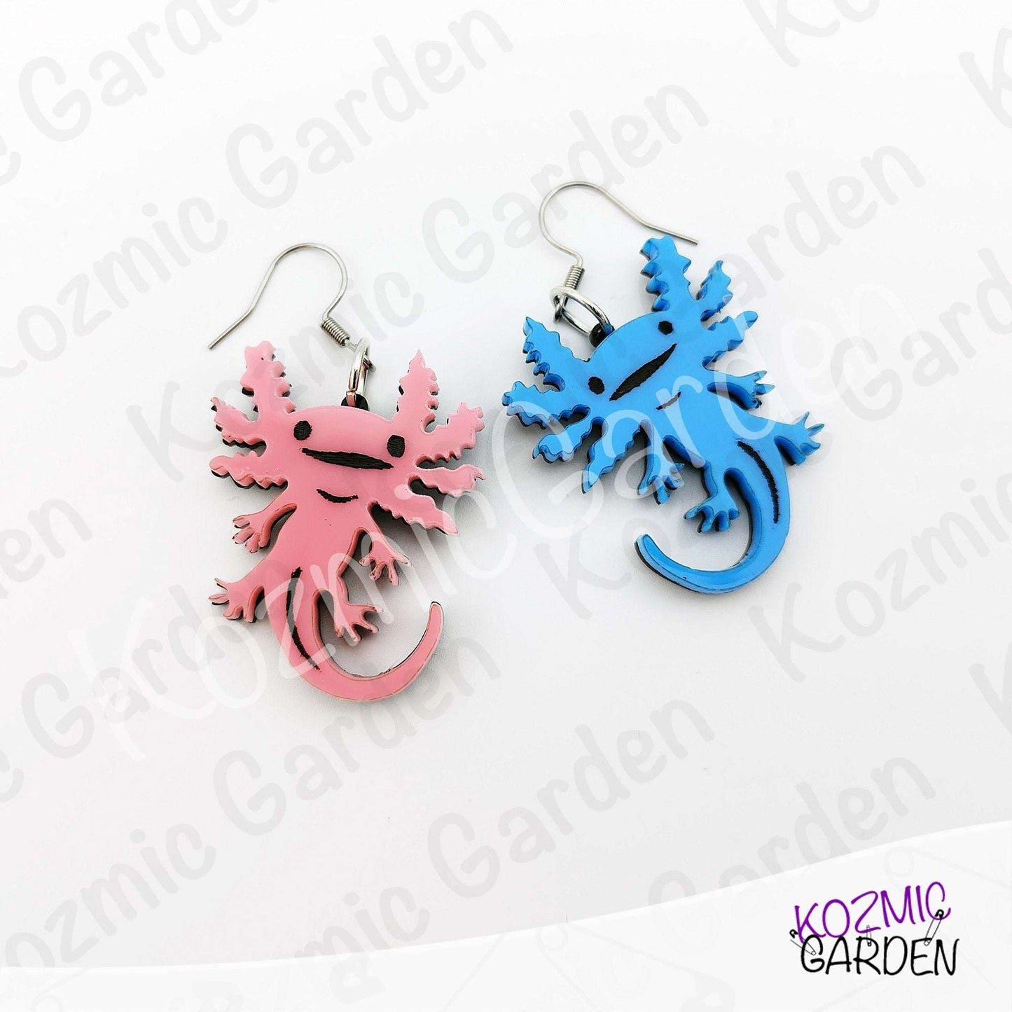 Axolotl Earrings | Choose Pink, Blue or Mix & Match!