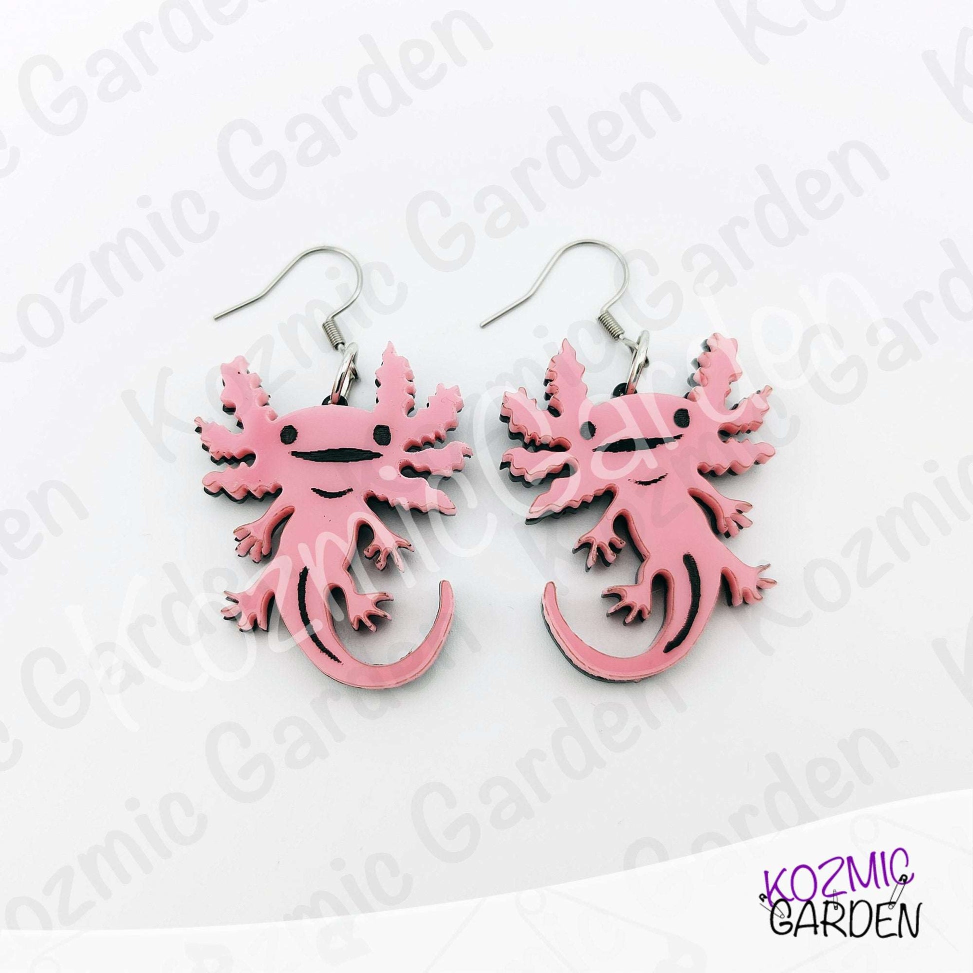 Axolotl Earrings | Choose Pink, Blue or Mix & Match!