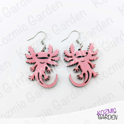 Axolotl Earrings | Choose Pink, Blue or Mix & Match!