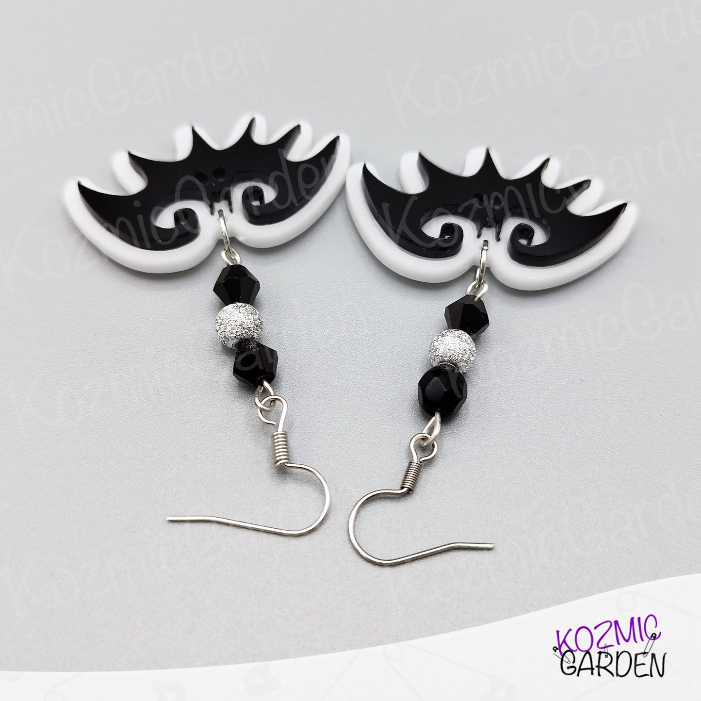 Tim Burton Style Bat Earrings | Cute and Quirky Little Bat!