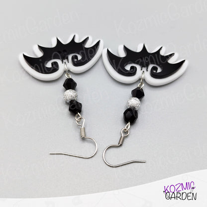 Tim Burton Style Bat Earrings | Cute and Quirky Little Bat!