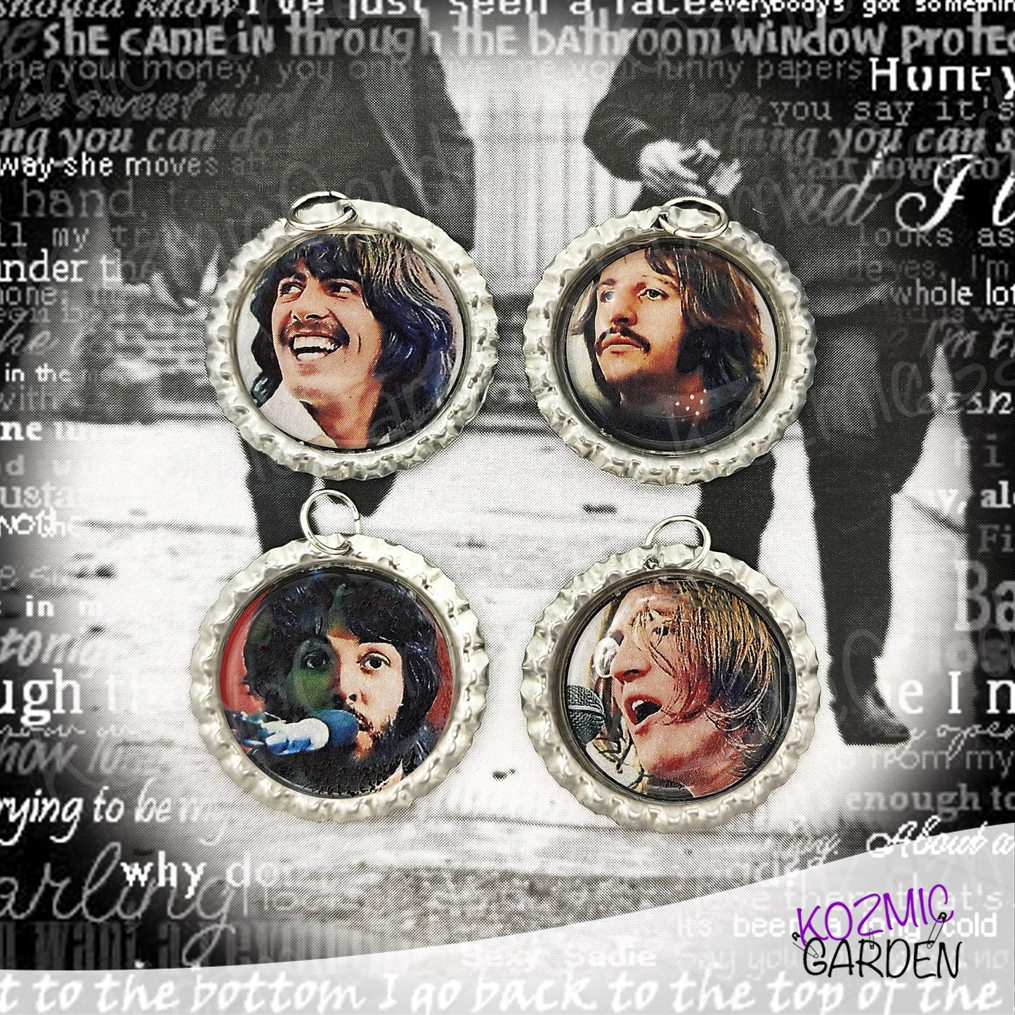 BEATLES INSPIRED NECKLACE | Carry the Fab Four with you!