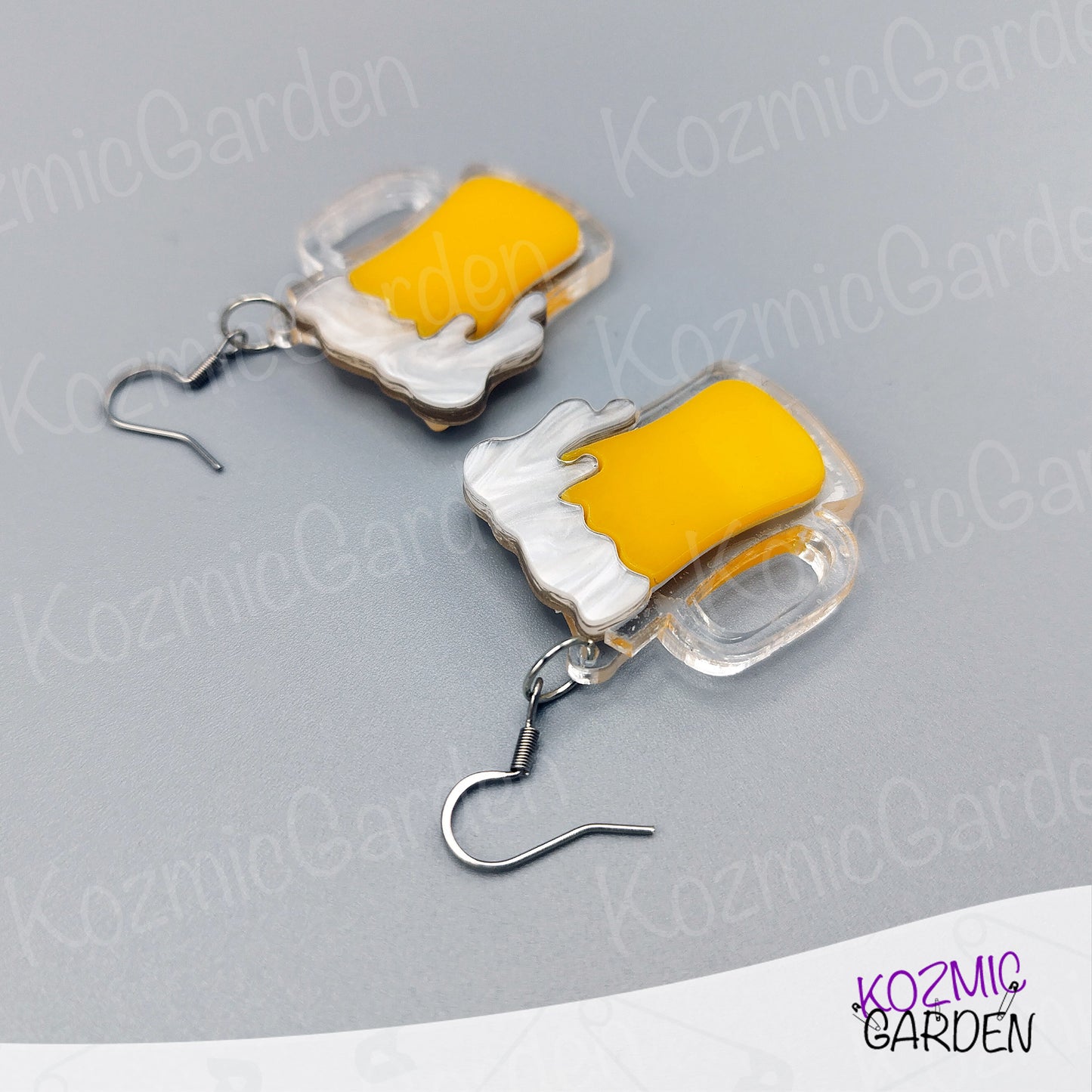 BEER JAR EARRINGS | Cheers to style with a splash of quirkiness!