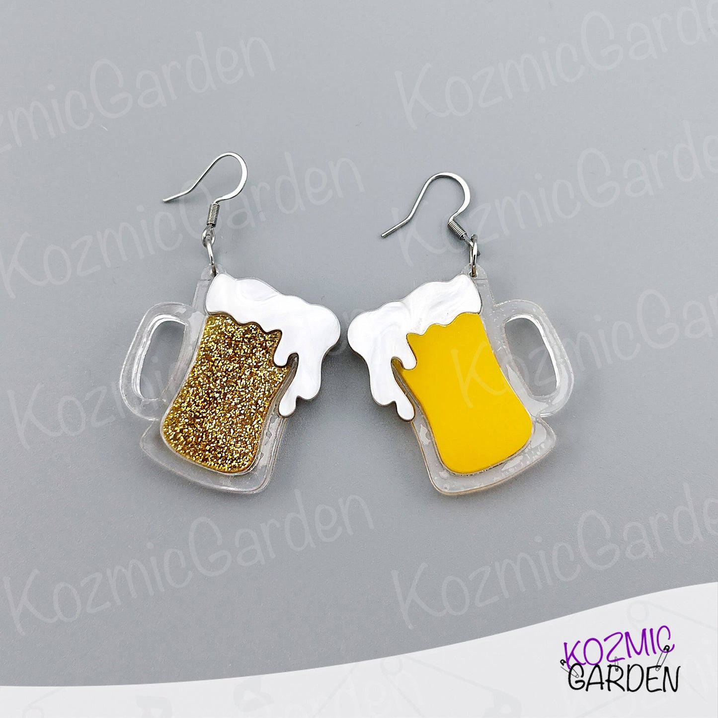 BEER JAR EARRINGS | Cheers to style with a splash of quirkiness!