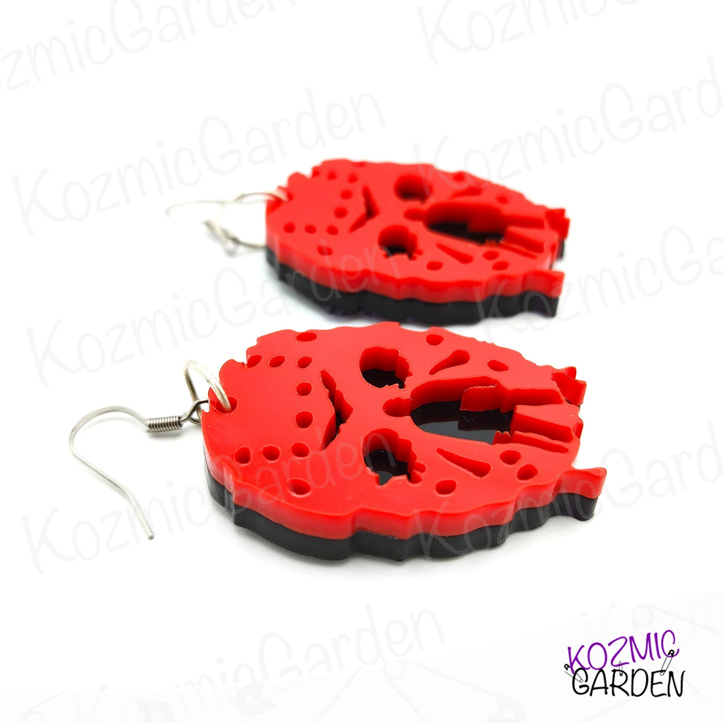 BLOODY JASON VOORHEES EARRINGS | Embrace the terror!