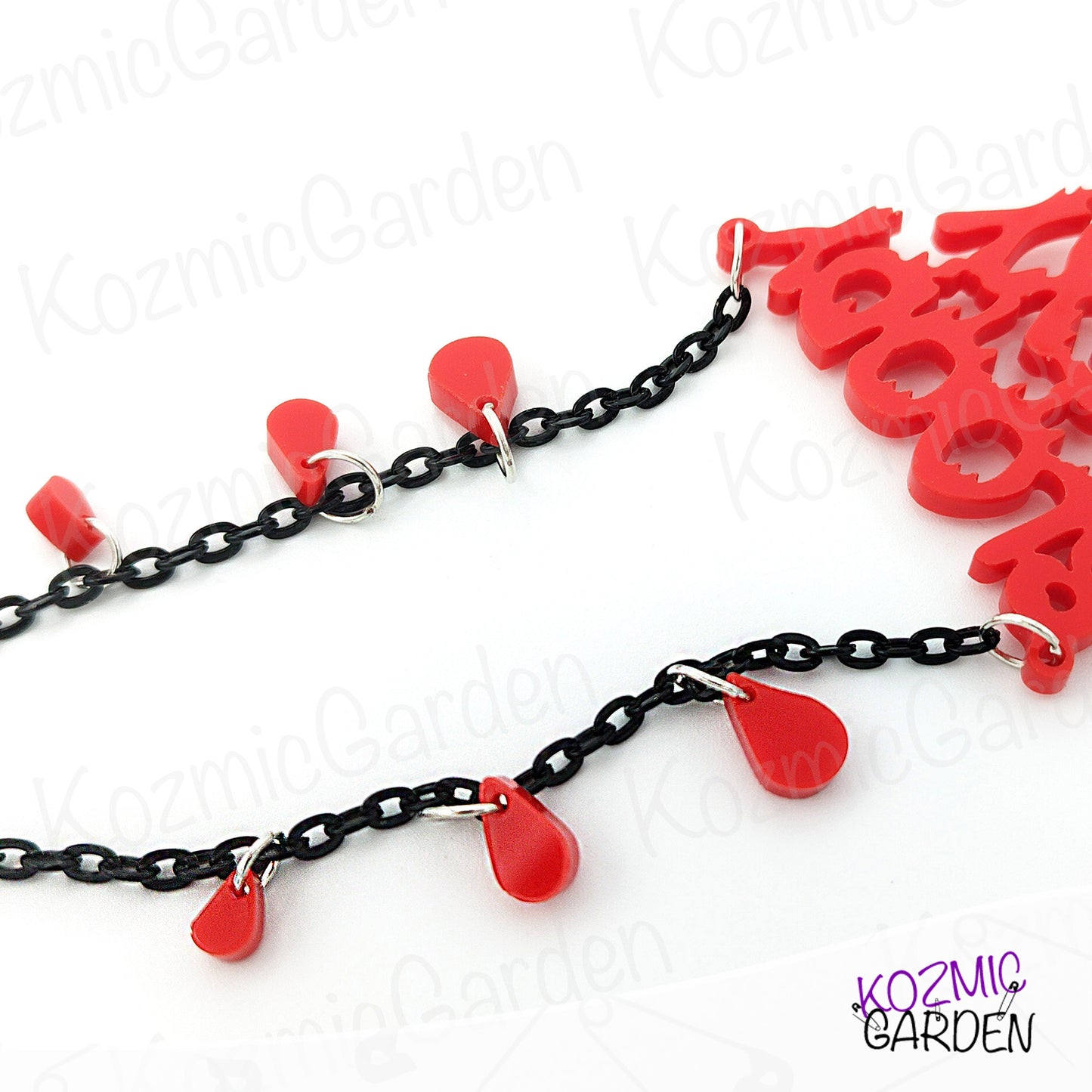 BLOODY SEXY NECKLACE | Slay with Edgy Glamour!