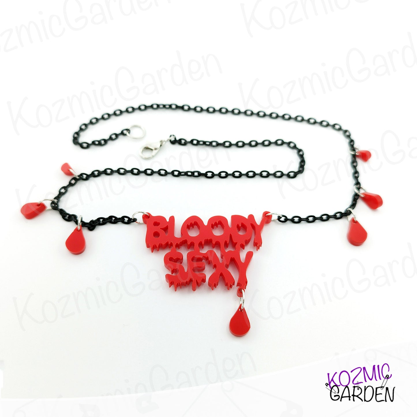 BLOODY SEXY NECKLACE | Slay with Edgy Glamour!