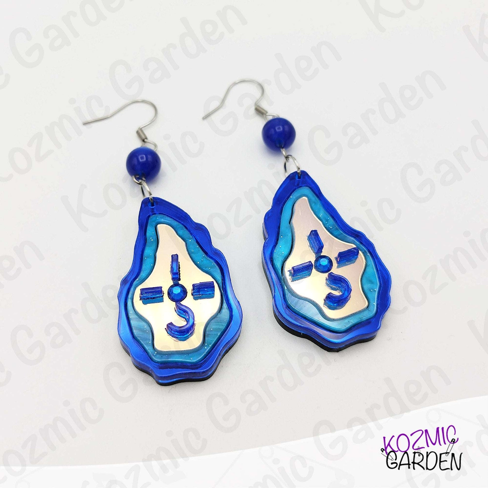 Blue Öyster Cult Tribute Earrings – Join the Cult and don’t fear the Reaper