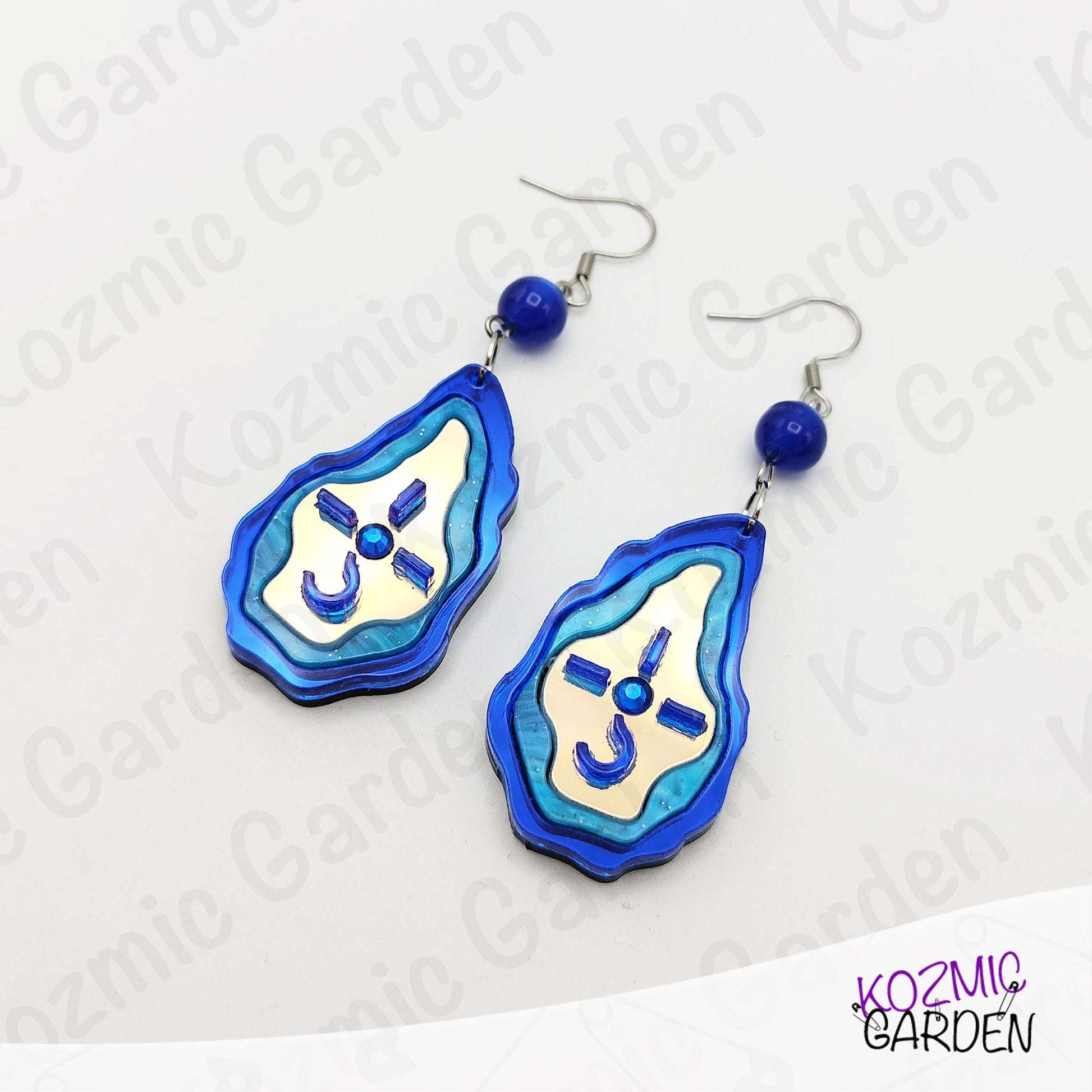 Blue Öyster Cult Tribute Earrings – Join the Cult and don’t fear the Reaper
