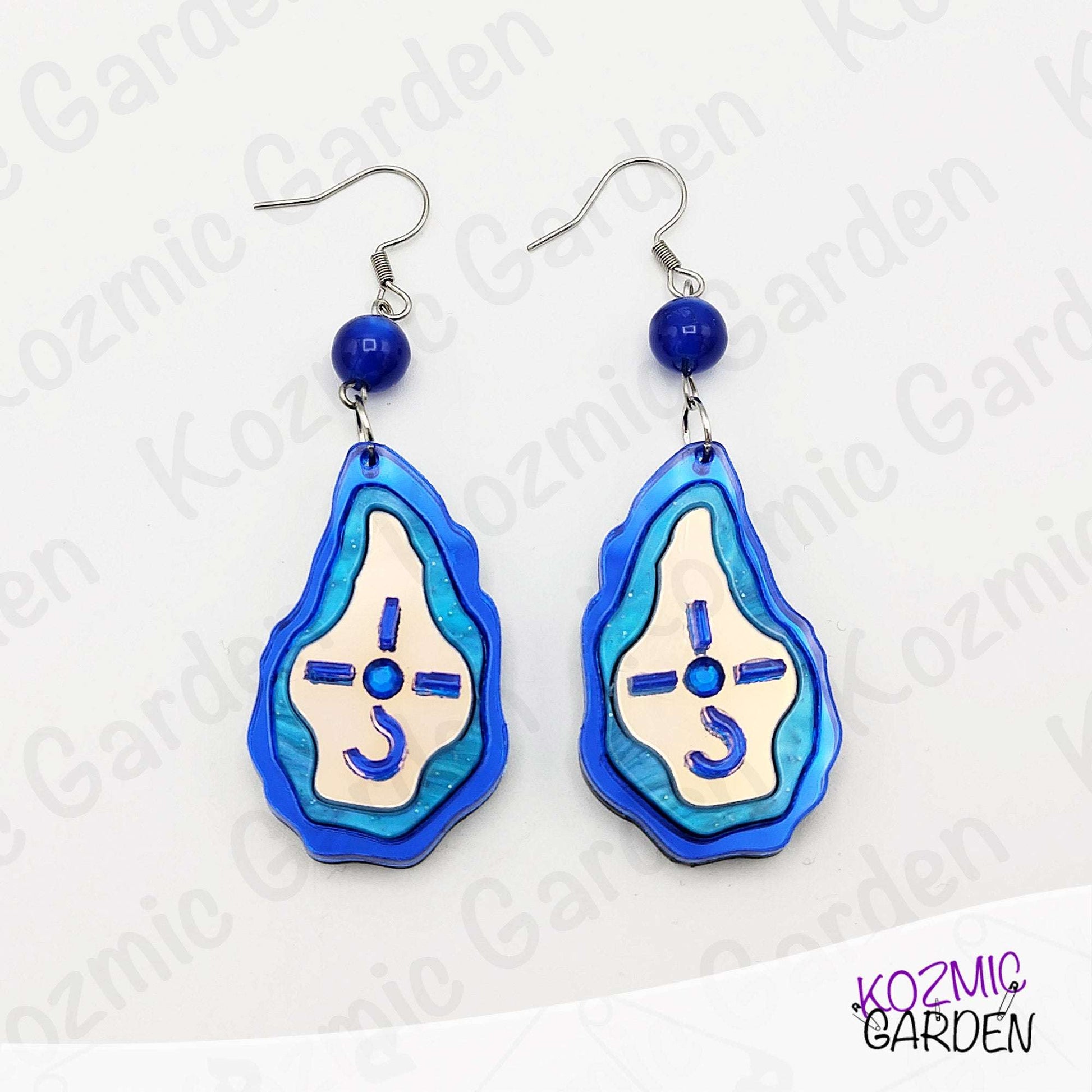 Blue Öyster Cult Tribute Earrings – Join the Cult and don’t fear the Reaper