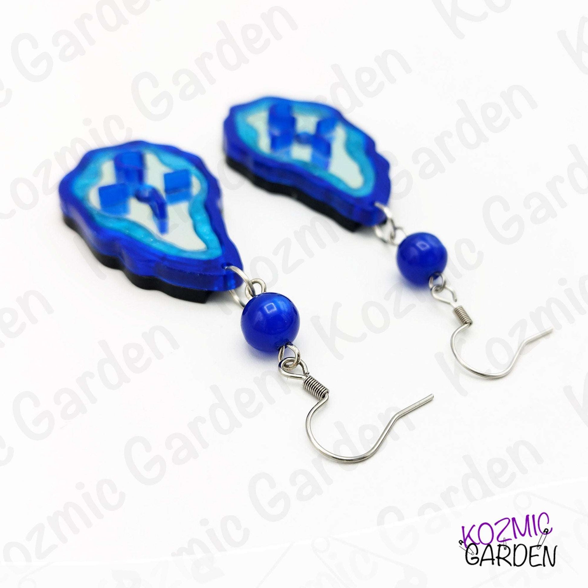 Blue Öyster Cult Tribute Earrings – Join the Cult and don’t fear the Reaper