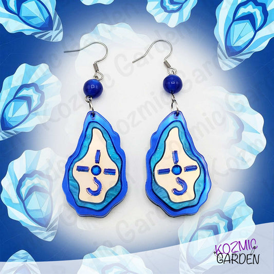 Blue Oyster Cult Band Earrings