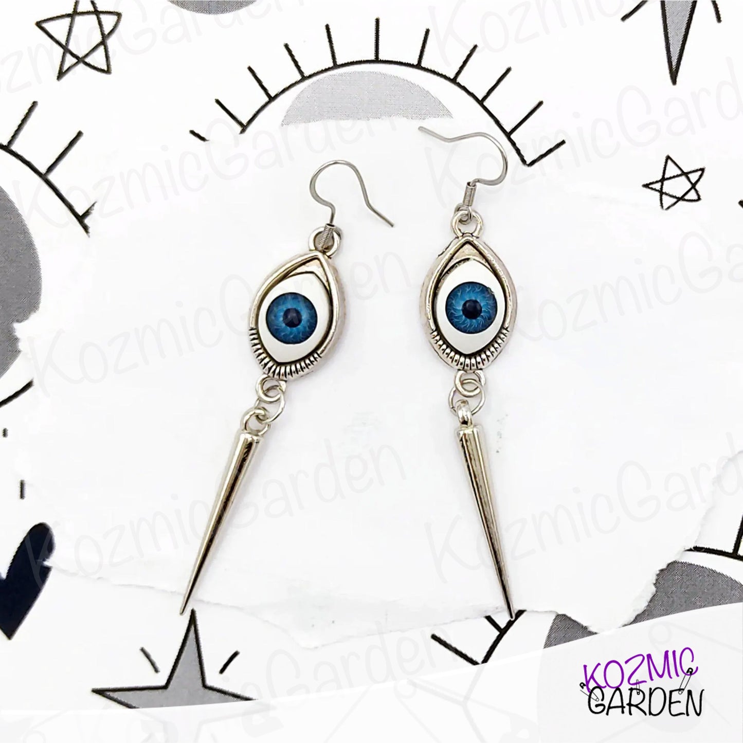 BLUE EYES EARRINGS | Dare to Stare!