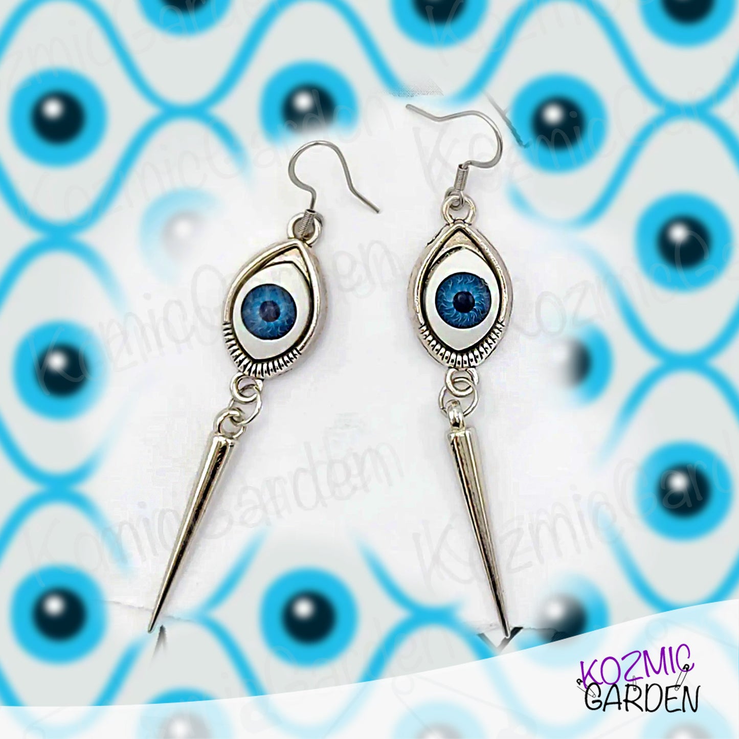 BLUE EYES EARRINGS | Dare to Stare!