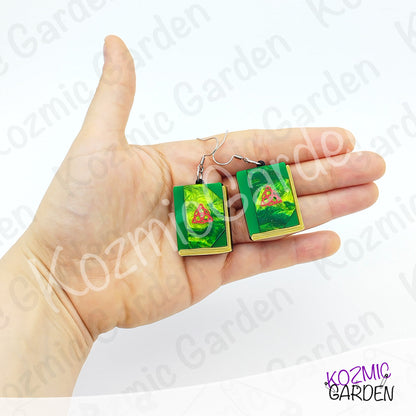 Book of Shadows Earrings | Spell Book Charmed Inspired Jewelry