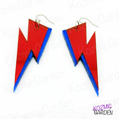 ALADDIN SANE LIGHTNING BOLT EARRINGS | Be part of Ziggy's Band!